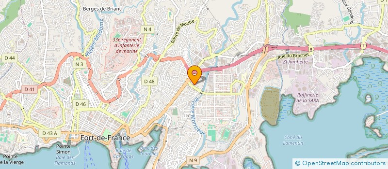 localisation de l'entreprise INDIAN MOTORCYCLE RIDERS GROUP INDIAN RIDERS 972  FORT-DE-FRANCE