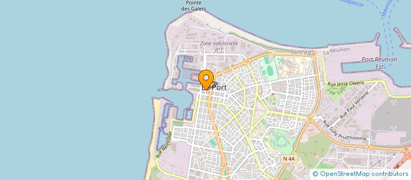localisation de l'entreprise INDIAN OCEAN CONNECT à LE PORT