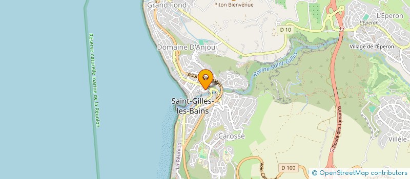 localisation de l'entreprise INDIAN OCEAN LOCATIONS à SAINT-PAUL