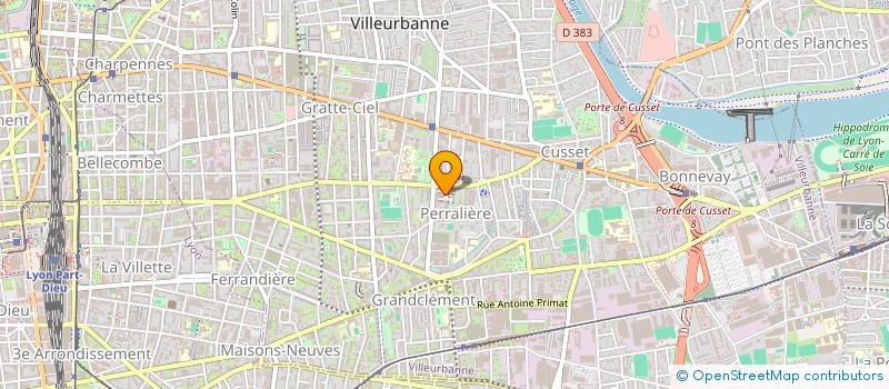 localisation de l'entreprise INDIAN PRINCE  VILLEURBANNE