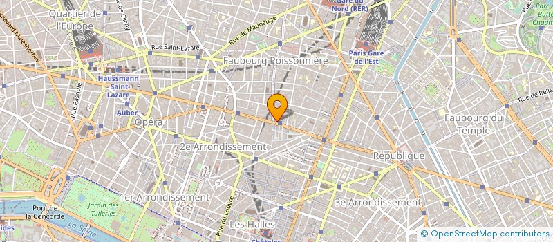 localisation de l'entreprise INDIANA  PARIS