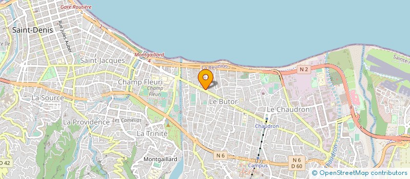 localisation de l'entreprise INDIANA 4  SAINT-DENIS