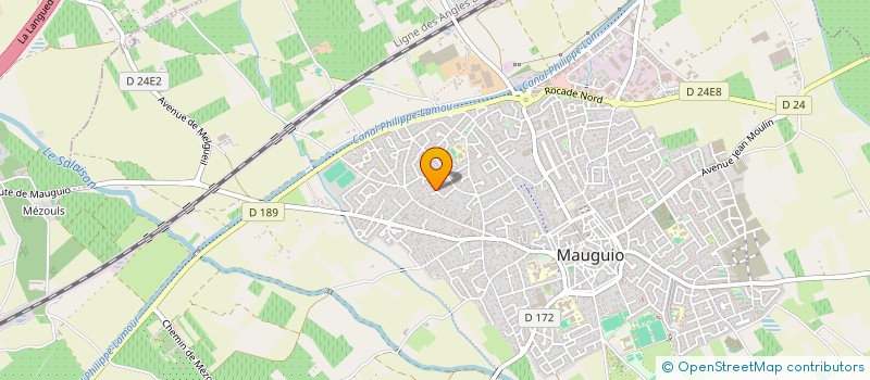 localisation de l'entreprise INDIANA  MAUGUIO