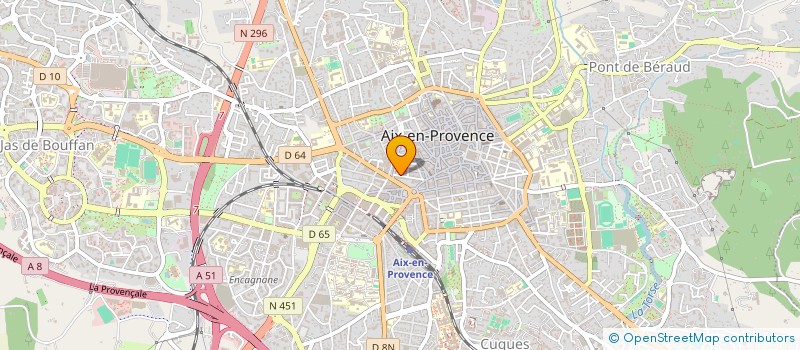 localisation de l'entreprise INDIANA CONCEPTION à AIX-EN-PROVENCE