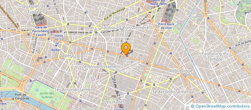 localisation de l'entreprise INDIANA MONTPARNASSE  PARIS