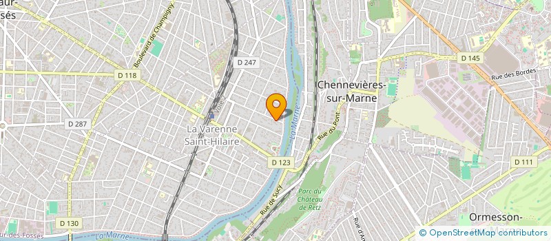 localisation de l'entreprise INDIANA PDC à SAINT-MAUR-DES-FOSSES