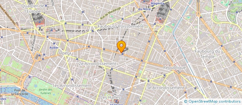 localisation de l'entreprise INDIANA VAL D'EUROPE  PARIS