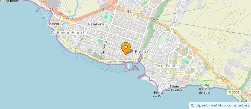 localisation de l'entreprise INDIANE PARIS à SAINT-PIERRE