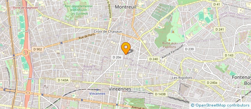 localisation de l'entreprise INDIATIC: POUR UN JOURNALISME FIABLE ET INDEPENDANT à MONTREUIL