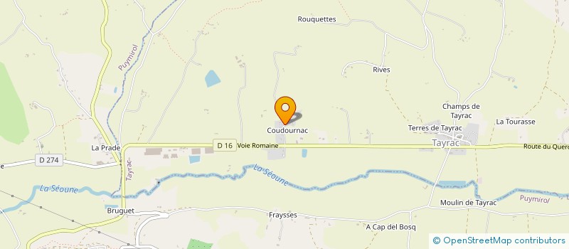 localisation de l'entreprise INDIBA  TAYRAC