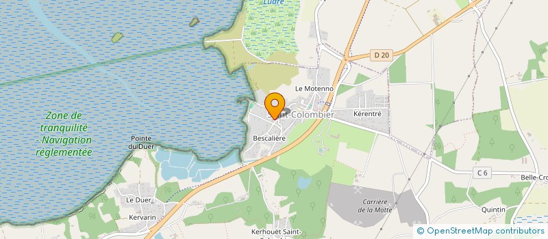 localisation de l'entreprise INDIBAG  SARZEAU