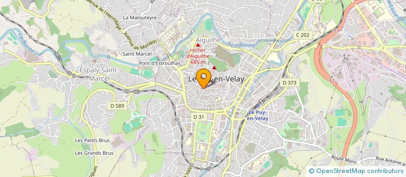 localisation de l'entreprise INDICALOC  LE PUY-EN-VELAY
