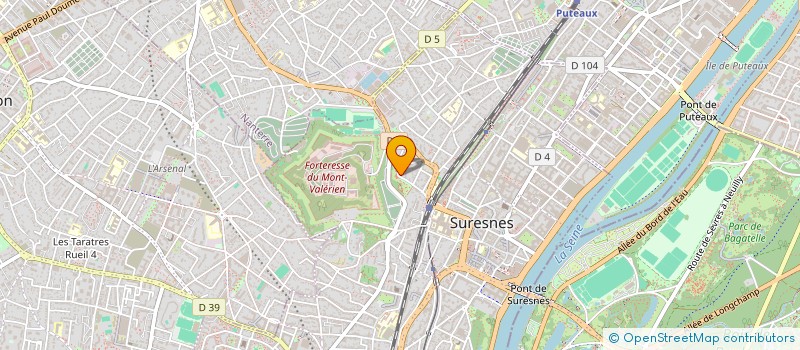 localisation de l'entreprise INDICE ELEC à SURESNES