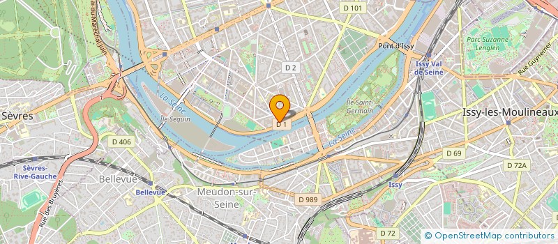 localisation de l'entreprise INDICE MEDIA à BOULOGNE-BILLANCOURT