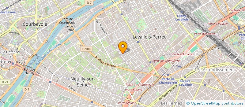 localisation de l'entreprise INDICIA PARTICIPATIONS à LEVALLOIS-PERRET
