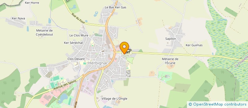 localisation de l'entreprise INDIE HERBIGNAC à HERBIGNAC