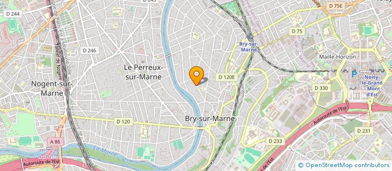 localisation de l'entreprise INDIE IMMO  BRY-SUR-MARNE