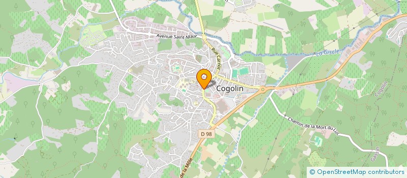 localisation de l'entreprise INDIE K à COGOLIN