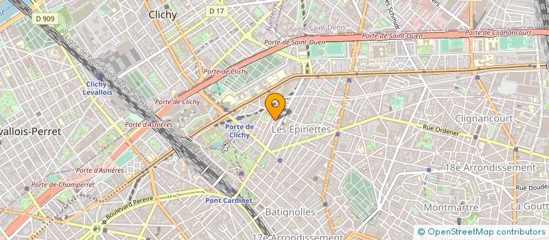 localisation de l'entreprise INDIE UNITED à GENNEVILLIERS