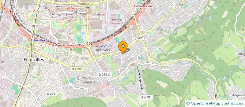 localisation de l'entreprise INDIEGALLERY  EYBENS