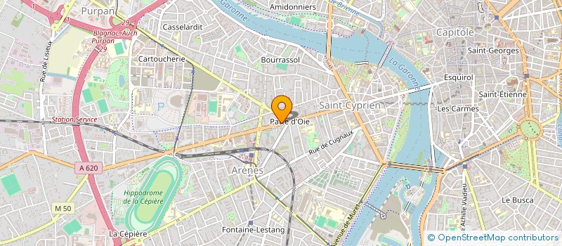 localisation de l'entreprise INDIES à TOULOUSE
