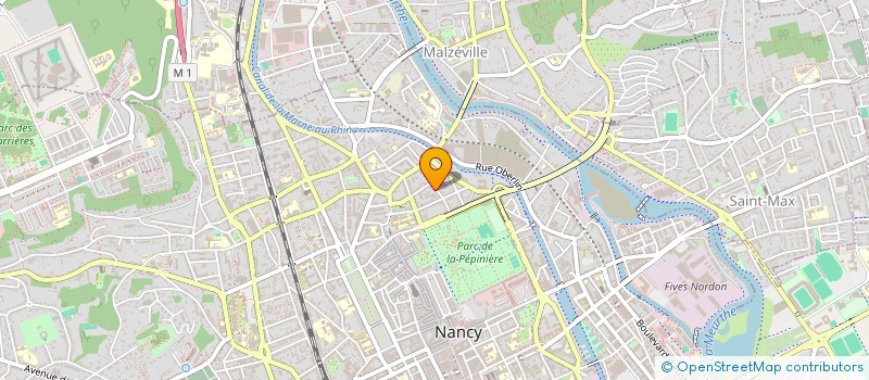 localisation de l'entreprise INDIGO à NANCY
