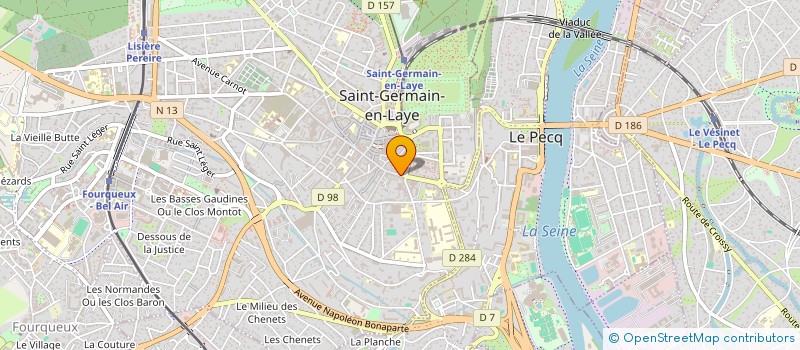 localisation de l'entreprise INDIGO  SAINT-GERMAIN-EN-LAYE