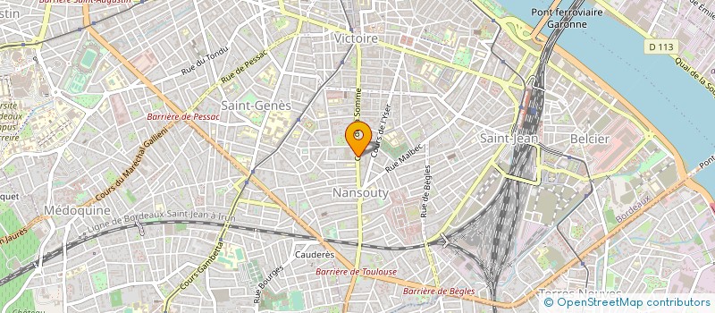 localisation de l'entreprise INDIGO  LA SAUVE