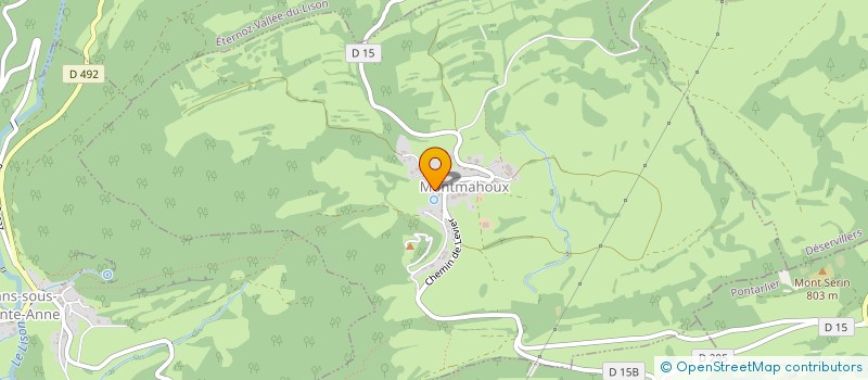 localisation de l'entreprise INDIGO  SAINT-BONNET-LA-RIVIERE