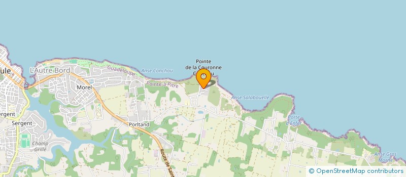 localisation de l'entreprise INDIGO à LE MOULE