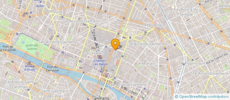 localisation de l'entreprise INDIGO & CO à PARIS