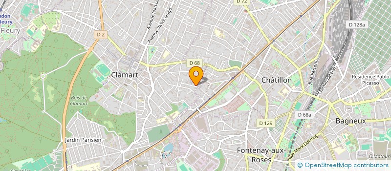 localisation de l'entreprise INDIGO FINANCE à CLAMART