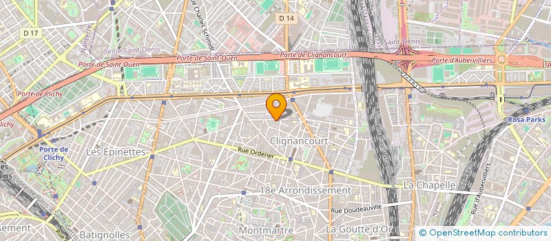 localisation de l'entreprise INDIGO FLAMINGO  PARIS