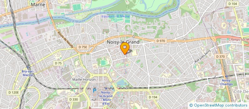 localisation de l'entreprise INDIGO PEARL  NOISY-LE-GRAND