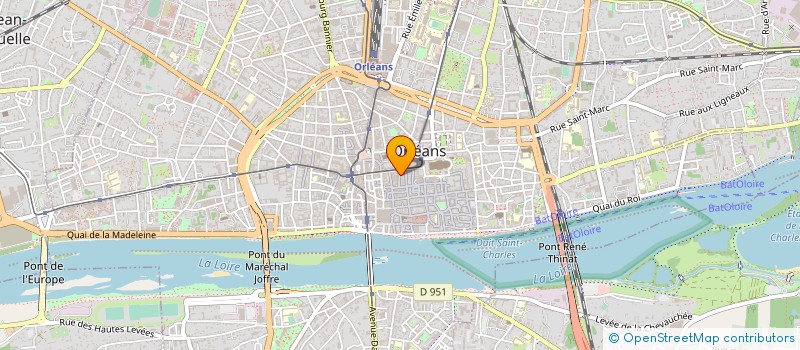 localisation de l'entreprise INDIGO TAMBOUR à ORLEANS