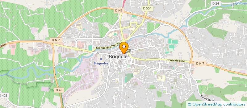 localisation de l'entreprise INDIKA STORE  BRIGNOLES