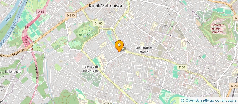 localisation de l'entreprise INDIO MEUNIER à RUEIL-MALMAISON