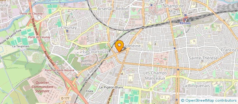 localisation de l'entreprise INDISCIPLINE  RENNES