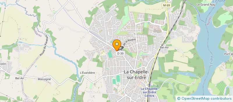 localisation de l'entreprise INDIV ALLORY-PERION SOC LE GRAND MARAIS à SUCE-SUR-ERDRE