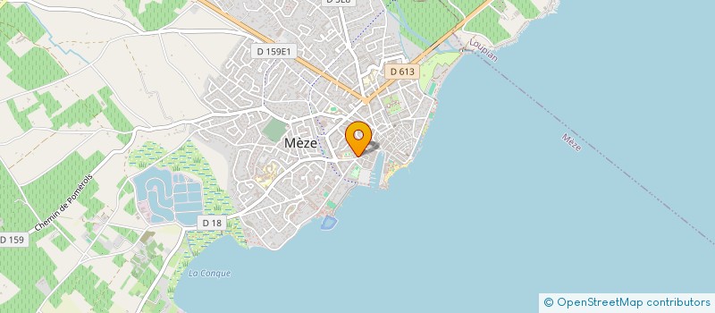 localisation de l'entreprise INDIV ANGLADE à MEZE