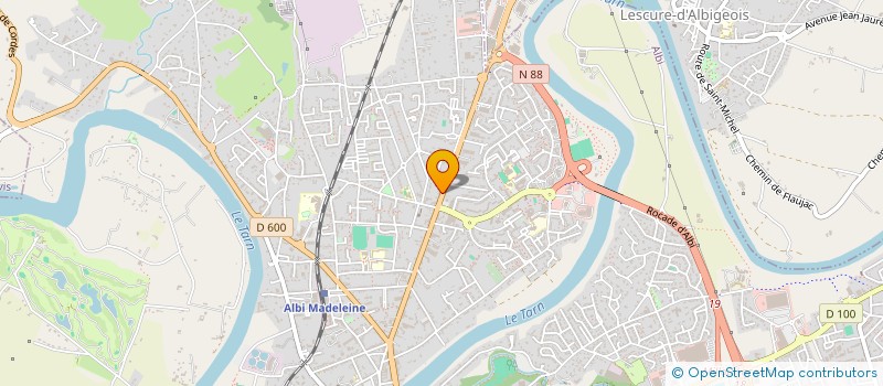 localisation de l'entreprise INDIV APPELGHEM AMELIE - MARAIS G à ALBI