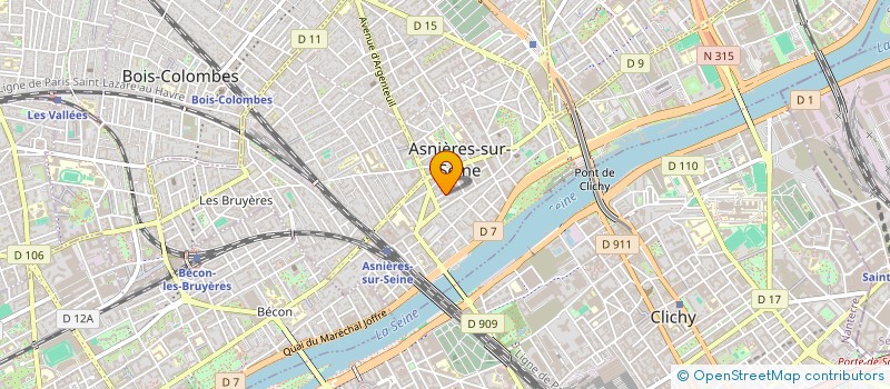 localisation de l'entreprise INDIV ARD-ESV SOOH à ASNIERES-SUR-SEINE