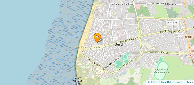 localisation de l'entreprise INDIV AUSSANAIRE à BERCK