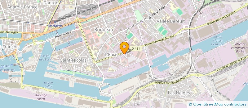 localisation de l'entreprise INDIV BEN MIMOUN RYLANA ET TEL PASCAL  LE HAVRE