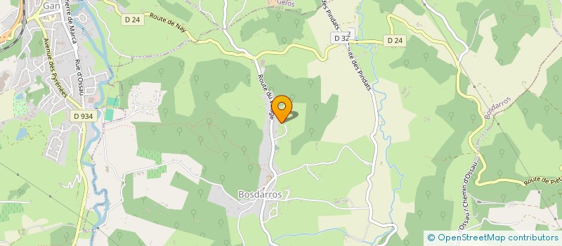 localisation de l'entreprise INDIV BPNS  BOSDARROS