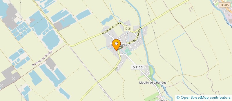 localisation de l'entreprise INDIV BRIOTET ALEXIS ET SEGUIN FRANCINE  VARANGES