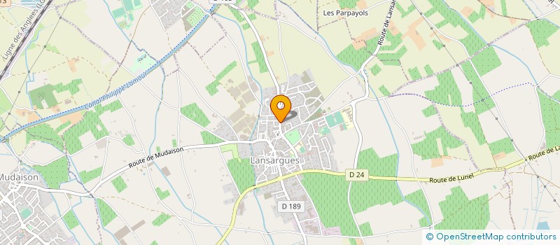 localisation de l'entreprise INDIV BRUANDET à LANSARGUES