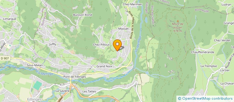 localisation de l'entreprise INDIV CAZORLA / DUMONT  FILLINGES