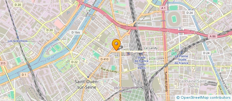 localisation de l'entreprise INDIV CELLIER VICTOR ET NORMAND MICKAEL  SAINT-DENIS