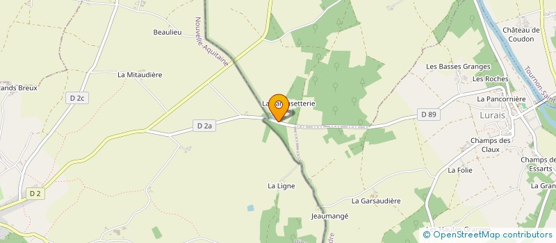 localisation de l'entreprise INDIV CHEVALIER PATRICK ET LAURENCE à NEONS-SUR-CREUSE